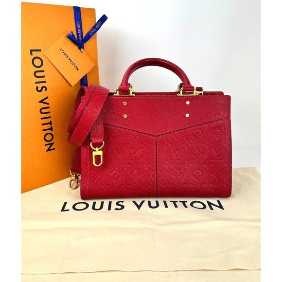 Louis Vuitton Scarlett Monogram Sully Empriente Leather Shoulder Bag - Picture 2 of 16